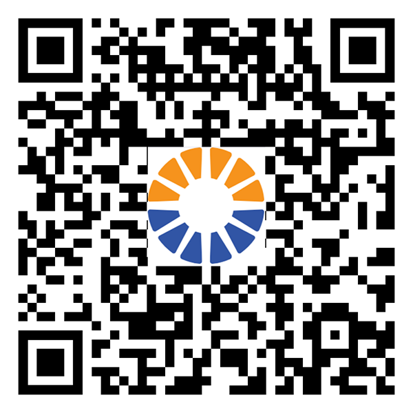 QR code with blue and orange circular logo for Bethany Heights Dental Care